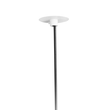 Faro - accessoire luifel verzonken met frame - Ø 88 mm, 135 x 85 mm inbouwmaat - mat wit