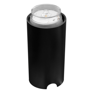 Century Italia Argo - grondspot met 1 venster - Ø5,8 x 6,5 cm - 0,75W LED incl. - 3000K - IP67 - wit