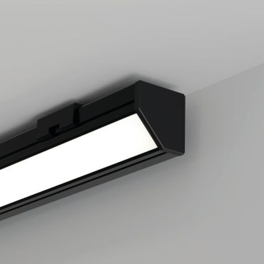 KLUS 45-plus - hoek ledprofiel - 1,9 x 1,9 cm - zwart