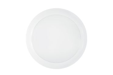 Integral LED Tough-Shell Pro - plafondlamp - Ø 32,5 x 7,5 cm - 16W LED incl. - instelbare lichtkleur - IP66 - wit