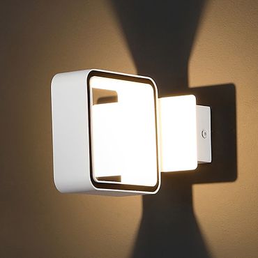 Maxlight Tokyo - wandverlichting - 12 x 14 x 7 cm - 4,5W LED incl. - wit