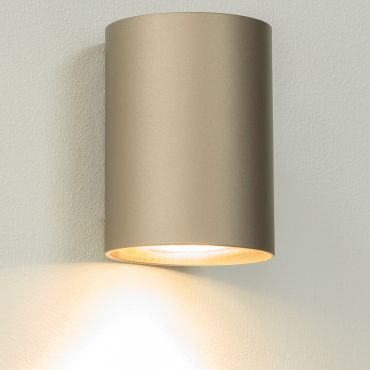 Artdelight Roulo1 - wandverlichting - Ø 6,4 x 9 cm - champagne