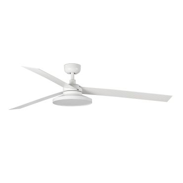 Faro Cruiser Tak 3 XL - plafondventilator met licht - Ø 160 cm - mat wit - 4000K