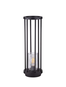 Nova Luce Elysium - tuinpaal - Ø 16 x 50 cm - IP65 - donker antraciet