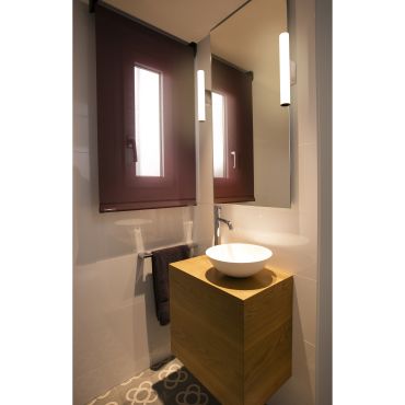 Faro Volga - wandverlichting - 31 x 8 x 4 cm - 5W LED incl. - IP44 - glanzend chroom