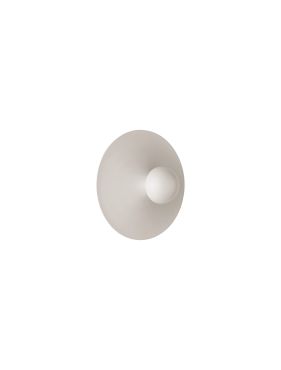 Nova Luce Edem - wandlamp - Ø 25 x 11 cm - 9W LED incl. - beige