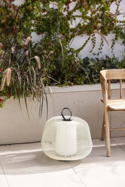 Faro Nara - draagbare lamp - Ø 46 x 35 cm - IP65 - beige