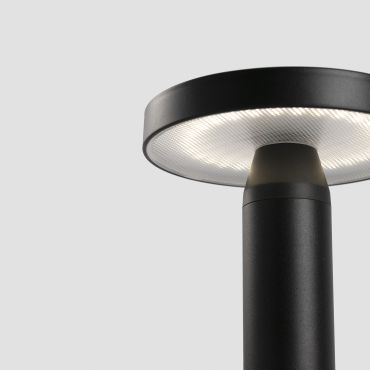Faro Cairo - tuinpaal - Ø 16 x 35 cm - 2W LED incl. - IP44 - zwart