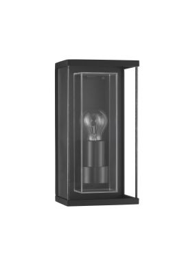 Nova Luce Regina - buiten wandverlichting - 15,2 x 29,5 x 12,2 cm - IP65 - donker antraciet