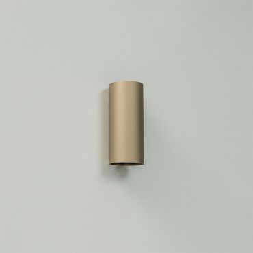Artdelight Roulo2 - wandverlichting - Ø 6,5 x 15,4 cm - champagne