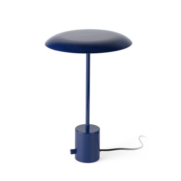 Faro Hoshi - tafellamp - Ø 26 x 40 cm - 12W dimbare LED incl. - glansblauw