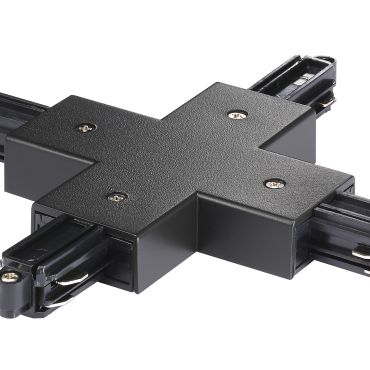 Nordlux Link - 1-fase railsysteem - X-Connector - 17,2 x 17,2 x 1,8 cm - zwart