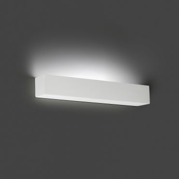 Faro Tera - wandverlichting - 51 x 7,5 x 7,5 cm - 6W LED incl. - mat wit