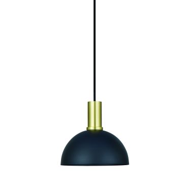 ONE Light E27 Round - hanglamp - Ø 20 x 219,5 cm - zwart