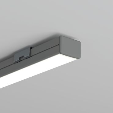KLUS Siler - ledprofiel - 1,6 x 1,2 cm - geanodiseerd zilver