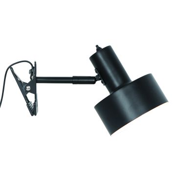Nordlux Matis - klemlamp - Ø 12,5 x 16 cm - zwart