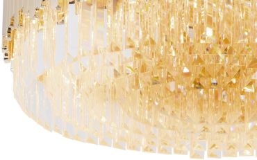 Maxlight Trend - plafondverlichting - Ø 60 x 22 cm - goud
