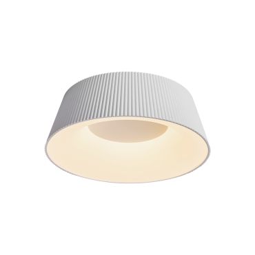 VK Lighting Aelia - plafondlamp - Ø 46 x 18 cm - 30W dimbare LED incl. - wit
