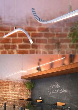KLUS Giza-LL - LED profiel - 2,6 x 1,45 cm - zwart