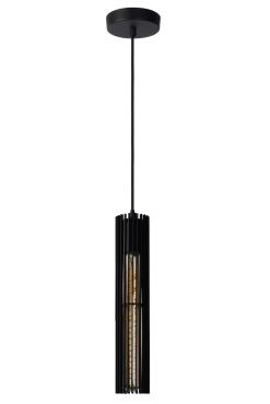 Lucide Lionel - hanglamp - 6,5 x 11 x 180 cm - zwart