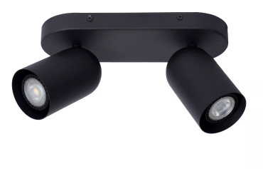 Lucide Punch - opbouwspot - 26 x 10 x 14 cm - zwart