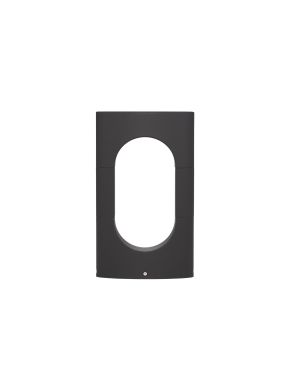 Nova Luce Portal - tuinpaal - 17,8 x 30 x 6,9 cm - 14W LED incl. - IP54 - donker antraciet