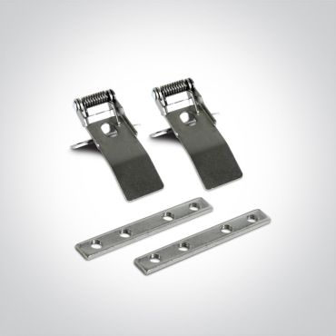 ONE Light Recessed LED Linear Profiles - inbouw plafondverlichting - 129,5 x 5 x 5,5 cm - 40W LED incl. - wit - warm witte tot koel wit