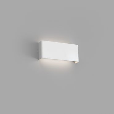 Faro Nash - wandverlichting - 21 x 4 x 9 cm - 8W LED incl. - mat wit