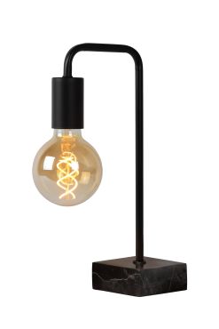 Lucide Lorin - tafellamp - 35cm - zwart
