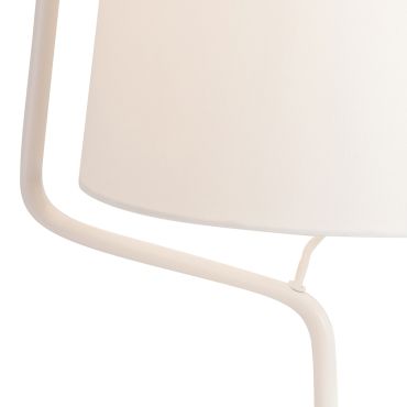 Maxlight Chicago - tafellamp - Ø 32 x 46 cm - wit
