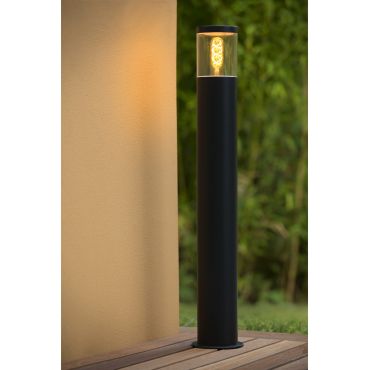 SHOWROOMMODEL - Lucide Fedor - tuinpaal - Ø 13 x 79 cm - IP44 - zwart