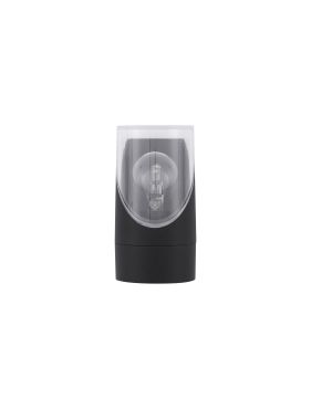 Nova Luce Selena - buiten wandverlichting - Ø 9 x 17,1 x 10,1 cm - IP65 - donker antraciet