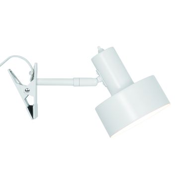 Nordlux Matis - klemlamp - Ø 12,5 x 16 cm - wit