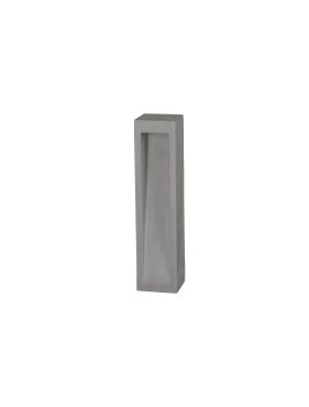 Nova Luce Barco - tuinpaal - 12 x 60 x 12 cm - 6W LED incl. - IP65 - grijs