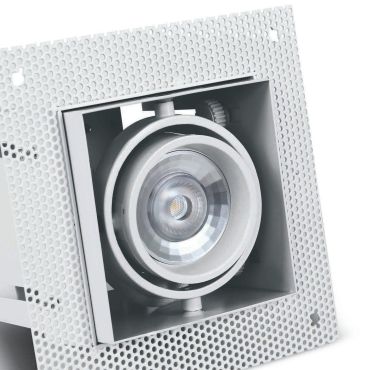 ONE Light Trimless Box - inbouwspot - 89 x 89 mm, 97,5 x 97,5 mm inbouwmaat - wit