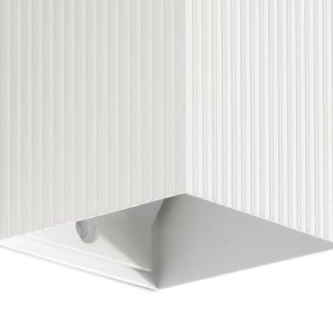 Faro Lune I - wandlamp - 8 x 10 x 6,5 cm - wit