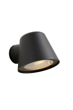 Lucide Dingo - buiten wandlamp - 11,5 x 14,5 x 11 cm - 5W dimbare LED incl. - IP44 - antraciet