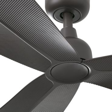 Faro Palma M - plafondventilator - Ø 129 cm - IP44 - donker bruin