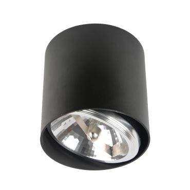 Zuma Line Box - opbouwspot - 12 cm - zwart