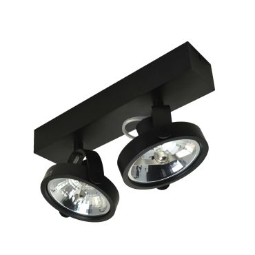 SHOWROOMMODEL - Zuma Line Go SL2 - opbouwspot 2L - 29 x 18 cm - zwart