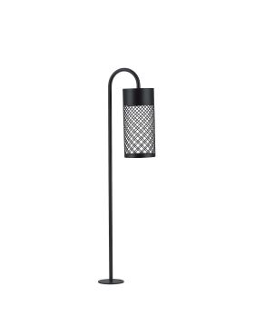 Nova Luce Motley - tuinpaal - Ø 10 x 70 x 18,5 cm - 9W LED incl. - IP65 - zandzwart
