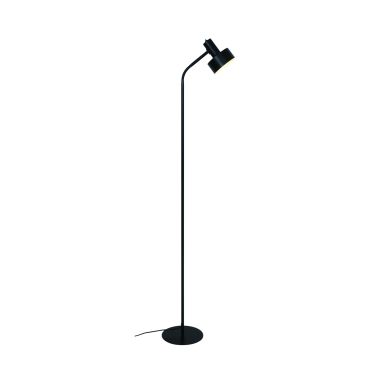 Nordlux Matis - vloerlamp - Ø 12,5 x 160 x 22 cm - zwart