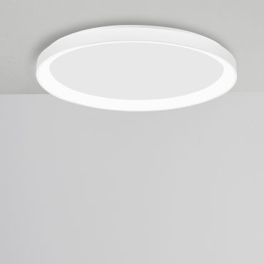 Nova Luce Pertino - plafondverlichting - Ø 48 x 6 cm - 38W dimbare LED incl. - zandwit