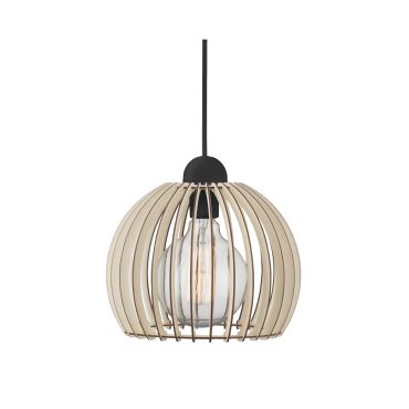 Nordlux Chino 25 - hanglamp - Ø 25 x 273 cm - lichtbruin