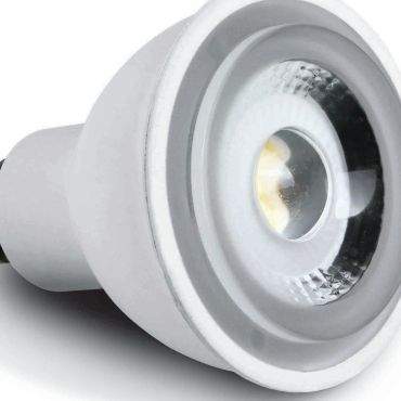 ONE Light MR16 GU10 COB LED Dimmable - Ø 5 x 5,5 cm - GU10 - 6W dimbaar - 2700K - wit