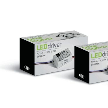 ONE Light Mini Series Drivers - 230V - 700mA - 2-6W - IP66 - niet dimbaar