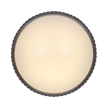 Nordlux Corato 50 - plafondlamp - Ø 52 x 11 cm - grijs