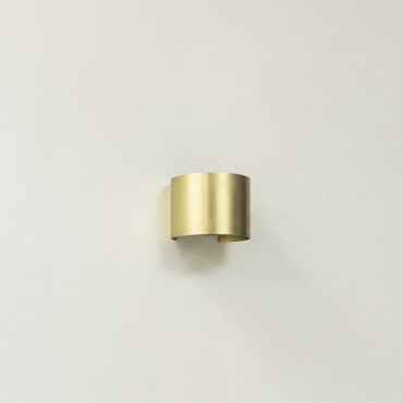 Artdelight Gyro - wandlamp - 9,7 x 13 x 11,2 cm - mat goud