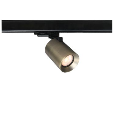 Artdelight Megano - railspot 3-fase rail - Ø 7 x 13 cm - antiek brons
