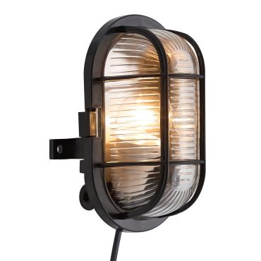 Nordlux Skot - buiten wandverlichting - 18 x 10 x 11 cm - IP44 - zwart